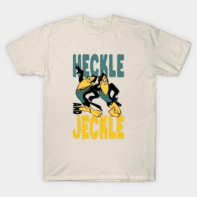 Heckle and Jeckle - Old Cartoon T-Shirt by kareemik